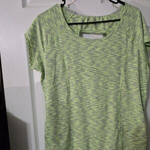 Clavin Klein Women's Green Athletic Top Sz Xl